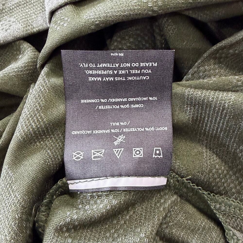 NWT NOBULL Women’s Camo Performance Polo Green Size S - Picture 7 of 7